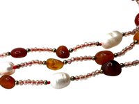 Bracciale Domar Donna Bracciale pietre dure in Lega metallica Corniola BR-SHA-3 - BR-SHA-3